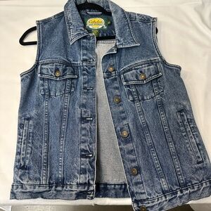 Cabela's Blue Denim Vest